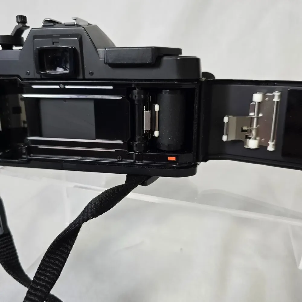 Pentax P3 Super Program 35mm SLR Film Camera & Pentax-M 50mm Lens Not Tested